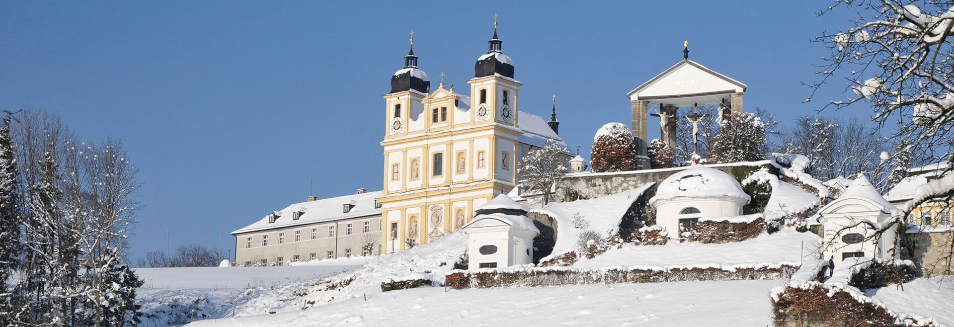 Wallfahrtskirche Maria Plain im Winter
