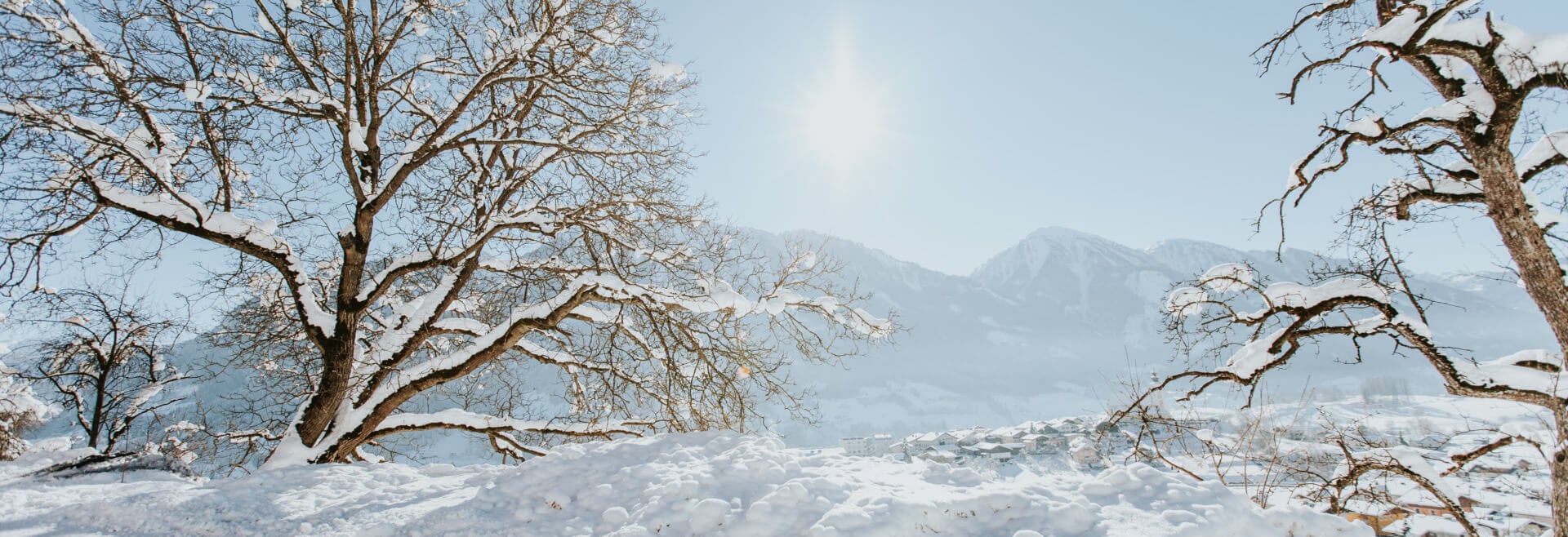 Salzburger Sonnenterrasse, Winter, Schnee