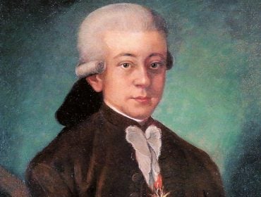 Porträt des Mozart - Bologna Mozart 1777