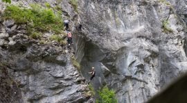 Klettersteig in der Kitzlochklamm