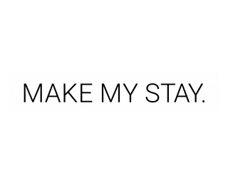 Make my Stay Schriftzug